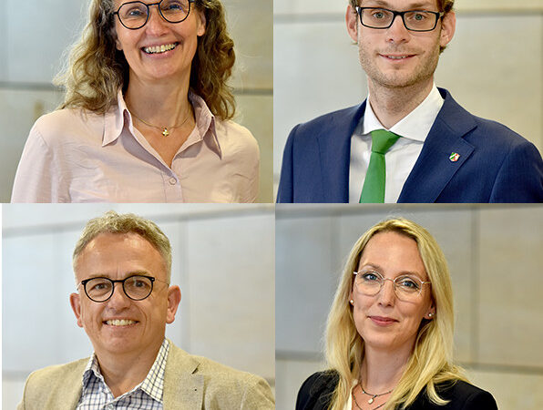 Collage der MdL Grothus, Rock, Wille und Vogelheim